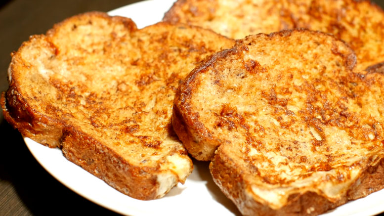 Bundás kenyér sütése