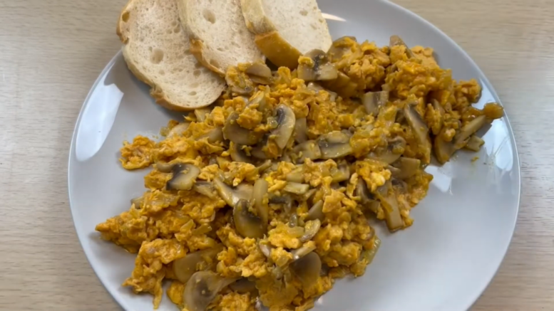 Gombás tojásos ételek