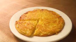 Tojásos krumplis lepény