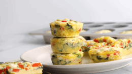 Tojás muffin formában sütve