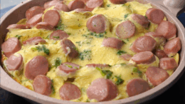 Virsli tojás recept