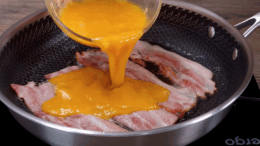 Baconos tojasos reggeli